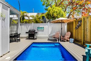 Dipping pool to refresh yourself after a day of fun