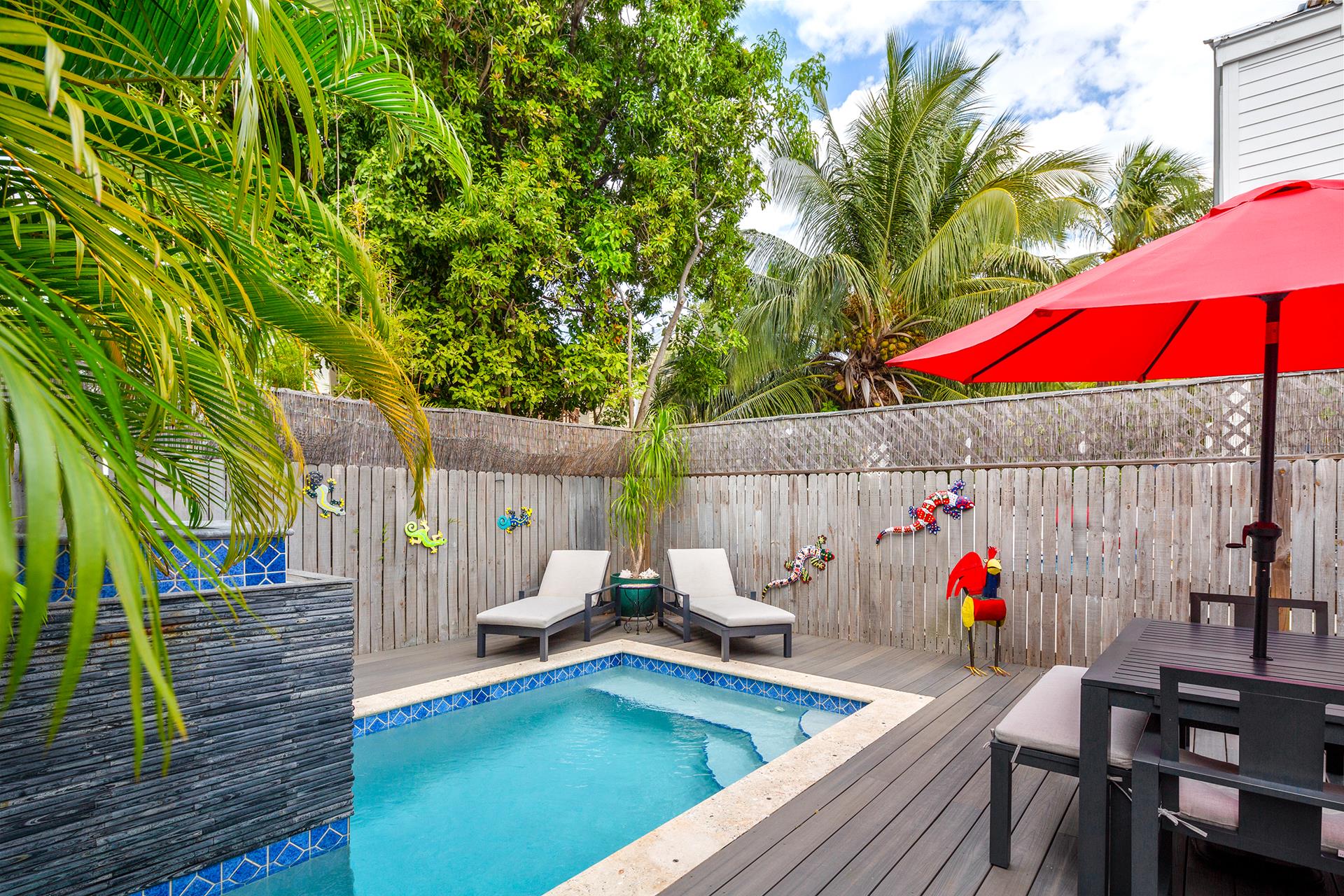 Tropical Key West living