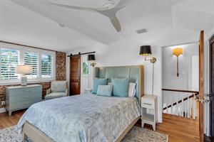 Second floor queen bedroom with ensuite
