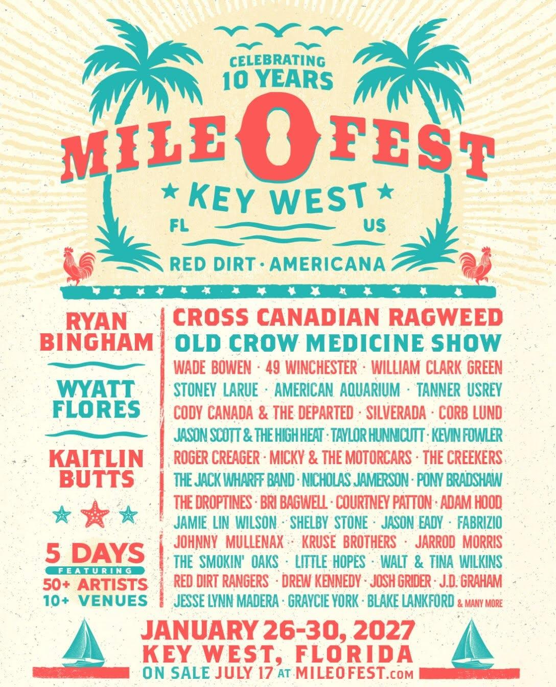 Mile 0 Fest Graphic