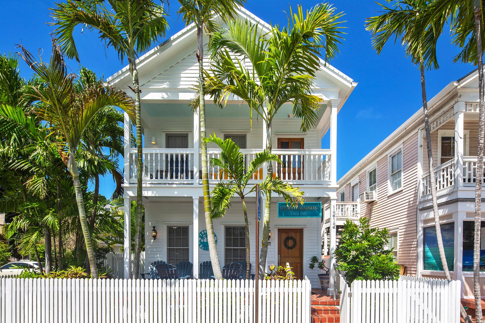 View of Grand Maison from world famous Duval St