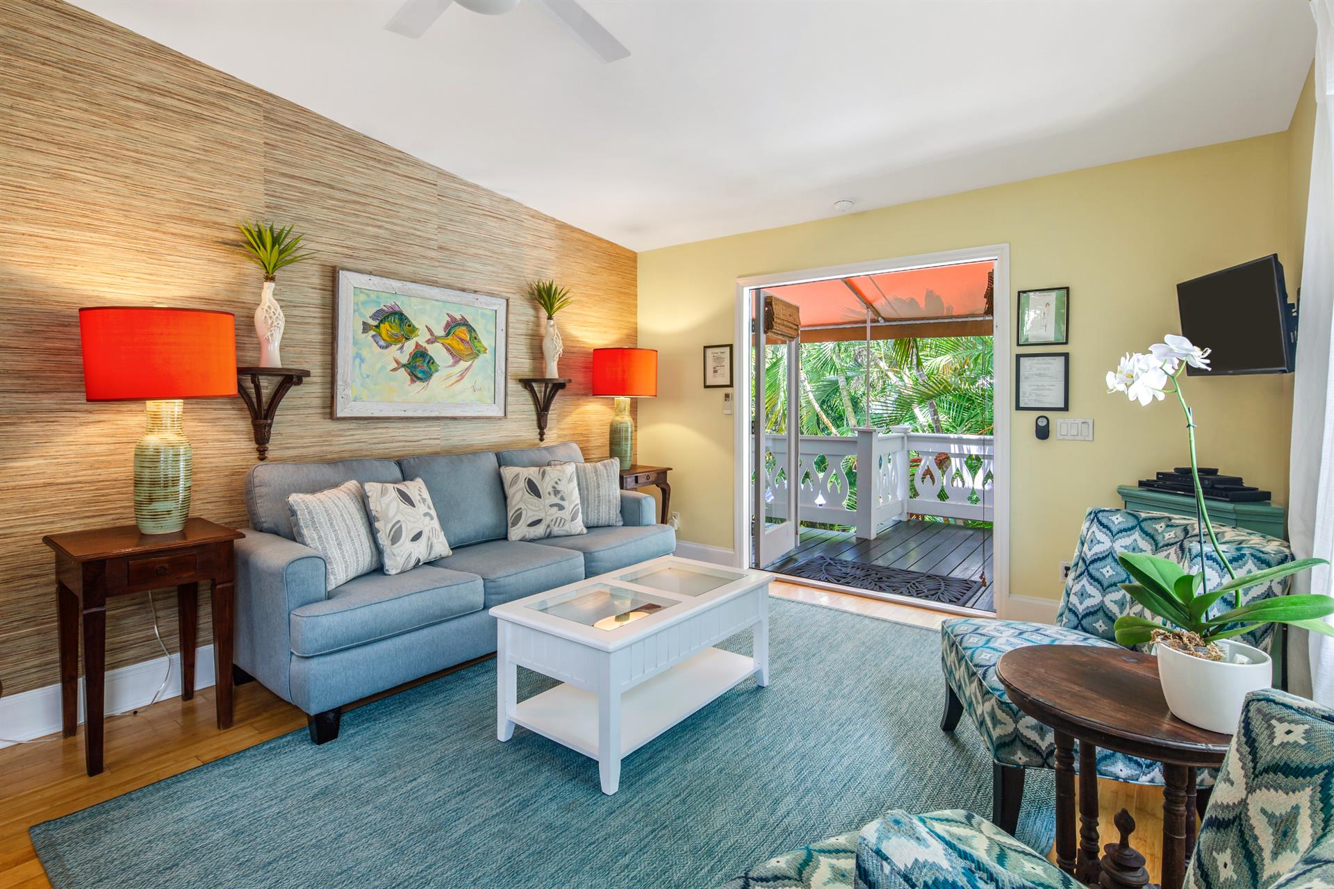 Youll love relaxing in this cozy living room