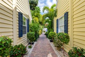 Follow the brick pavers to La Maisonnette