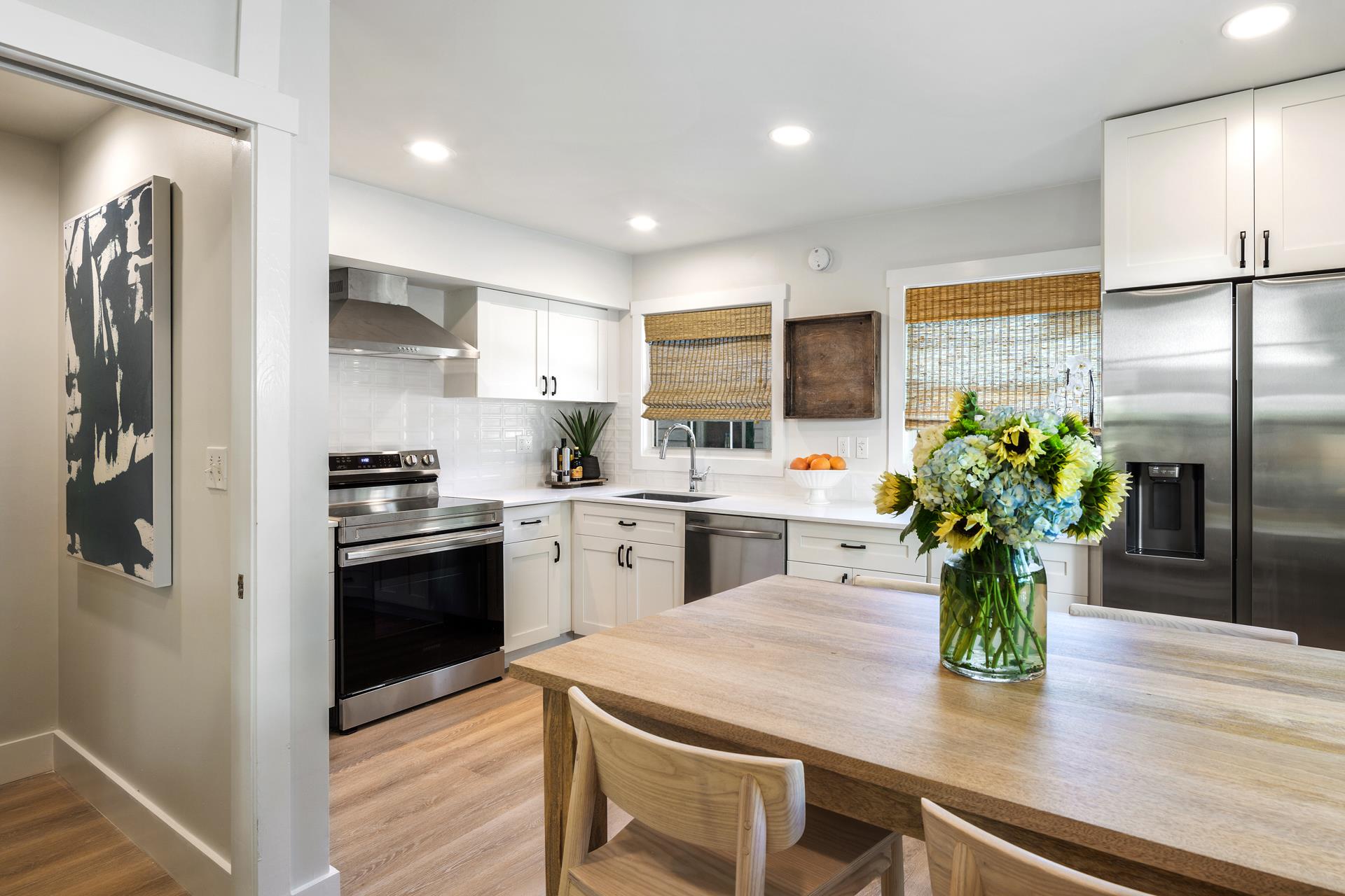 Powder room on the first level for your convenience
