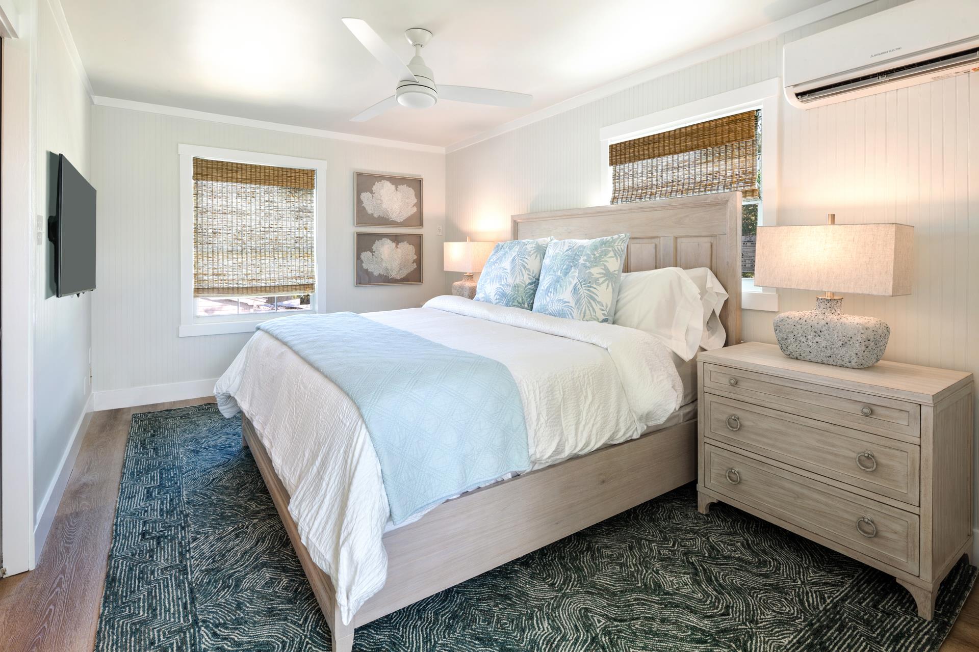 Elegant yet comfortable space to recharge