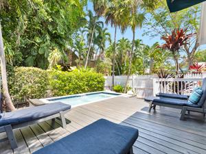 Lounge away in your own private oasis.