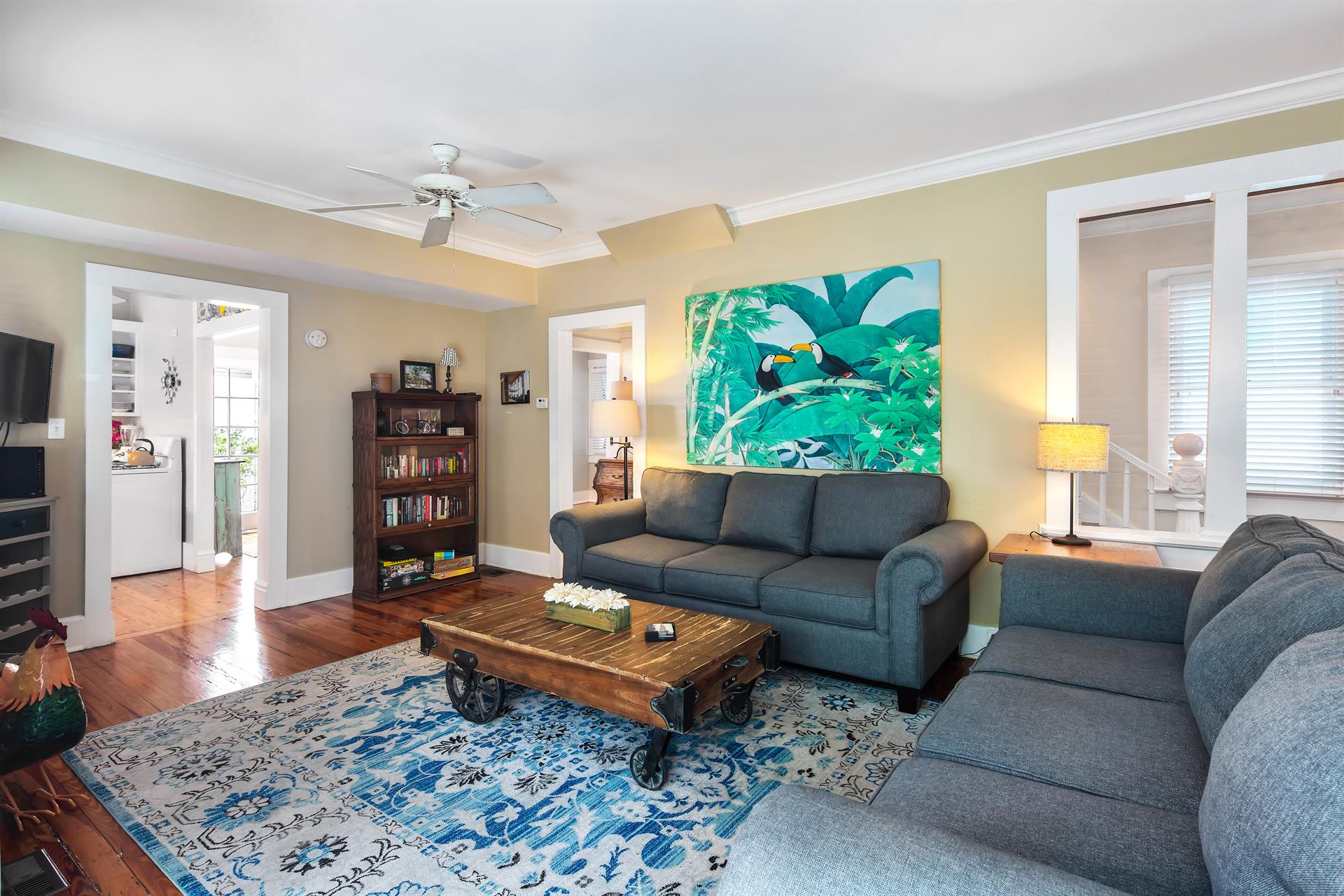 Living area with room for family and friends