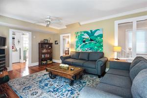 Living area with room for family and friends