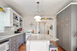 Truly a chefs kitchen. The large island gives plenty of space