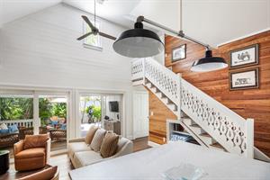 Open concept living area for easy entertaining.