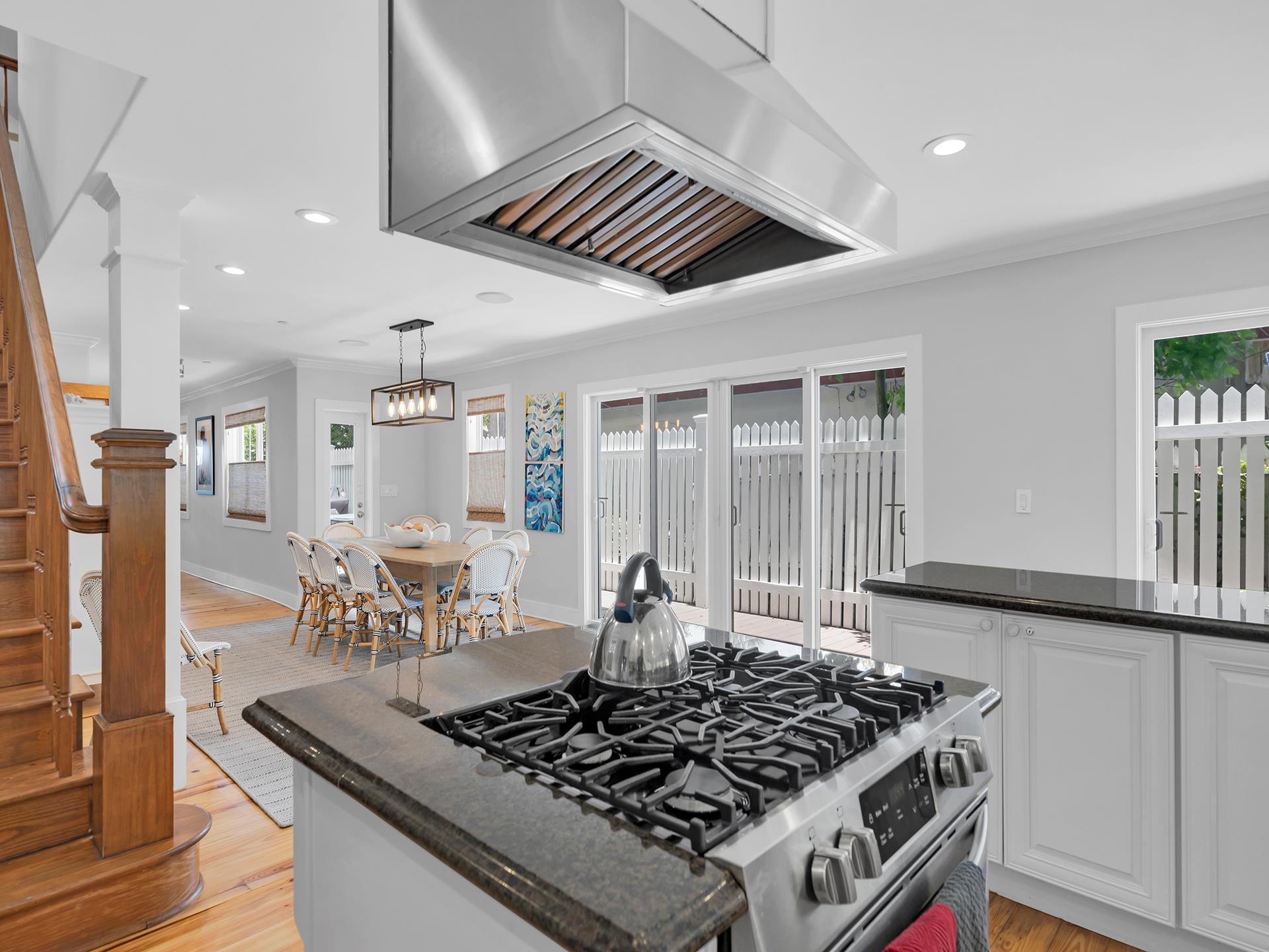 You have everything you need in this Chefs kitchen