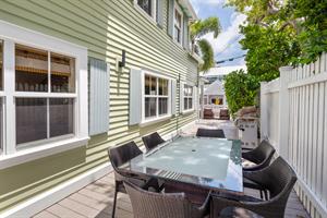 More outdoor dining space