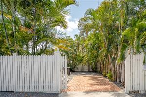 Private parking space behind the home