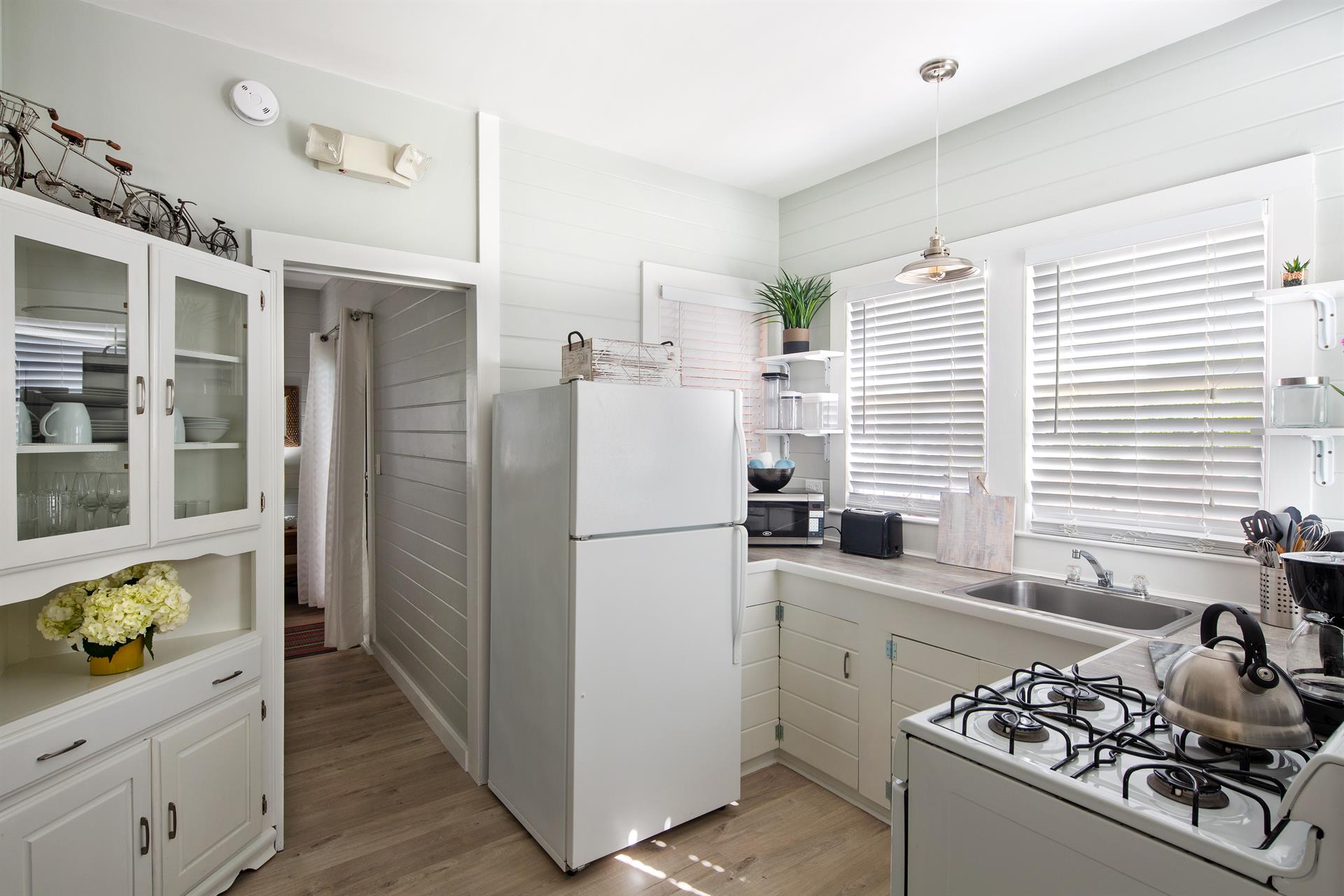 Adorable kitchen with all the amenities of home.