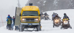 visit Yellowstone this winter for an exotic winter activity in the Big Sky area