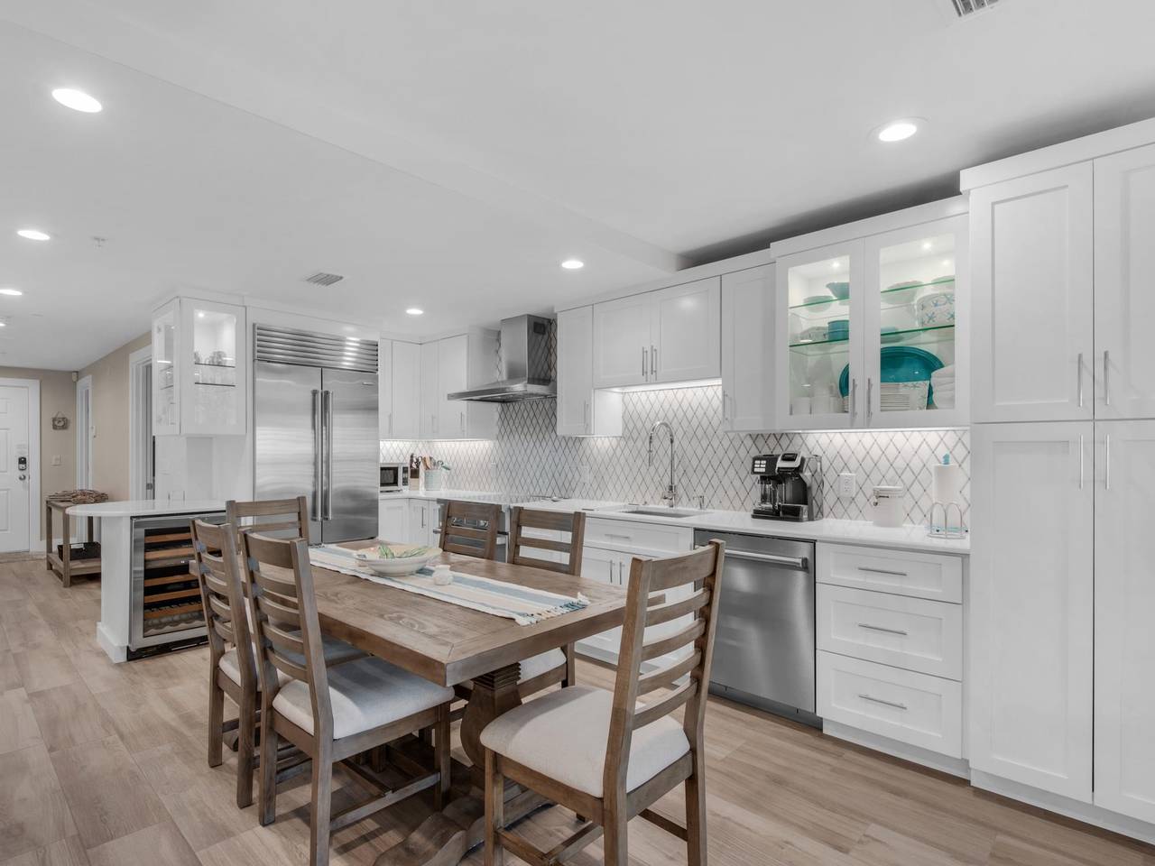 Dining Area and Kitchen