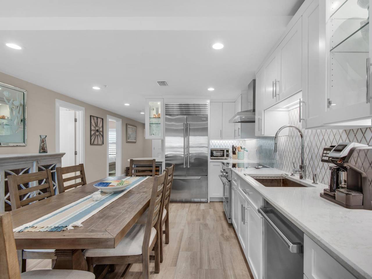 Dining Area and Kitchen