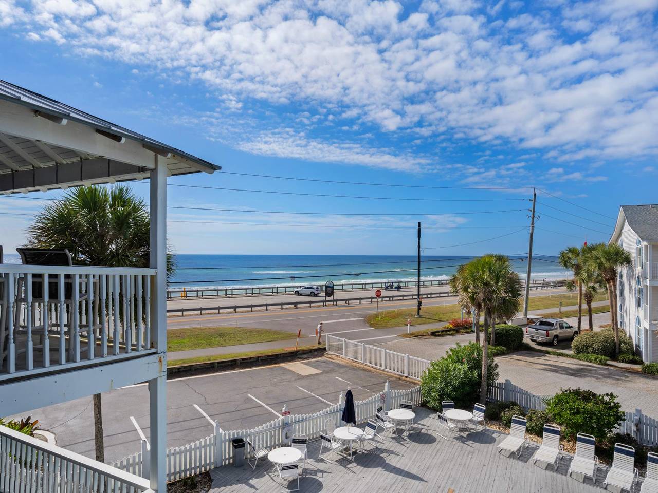Gorgeous Gulf views from the balcony