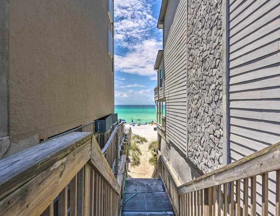 Community Beach Access just Steps Away