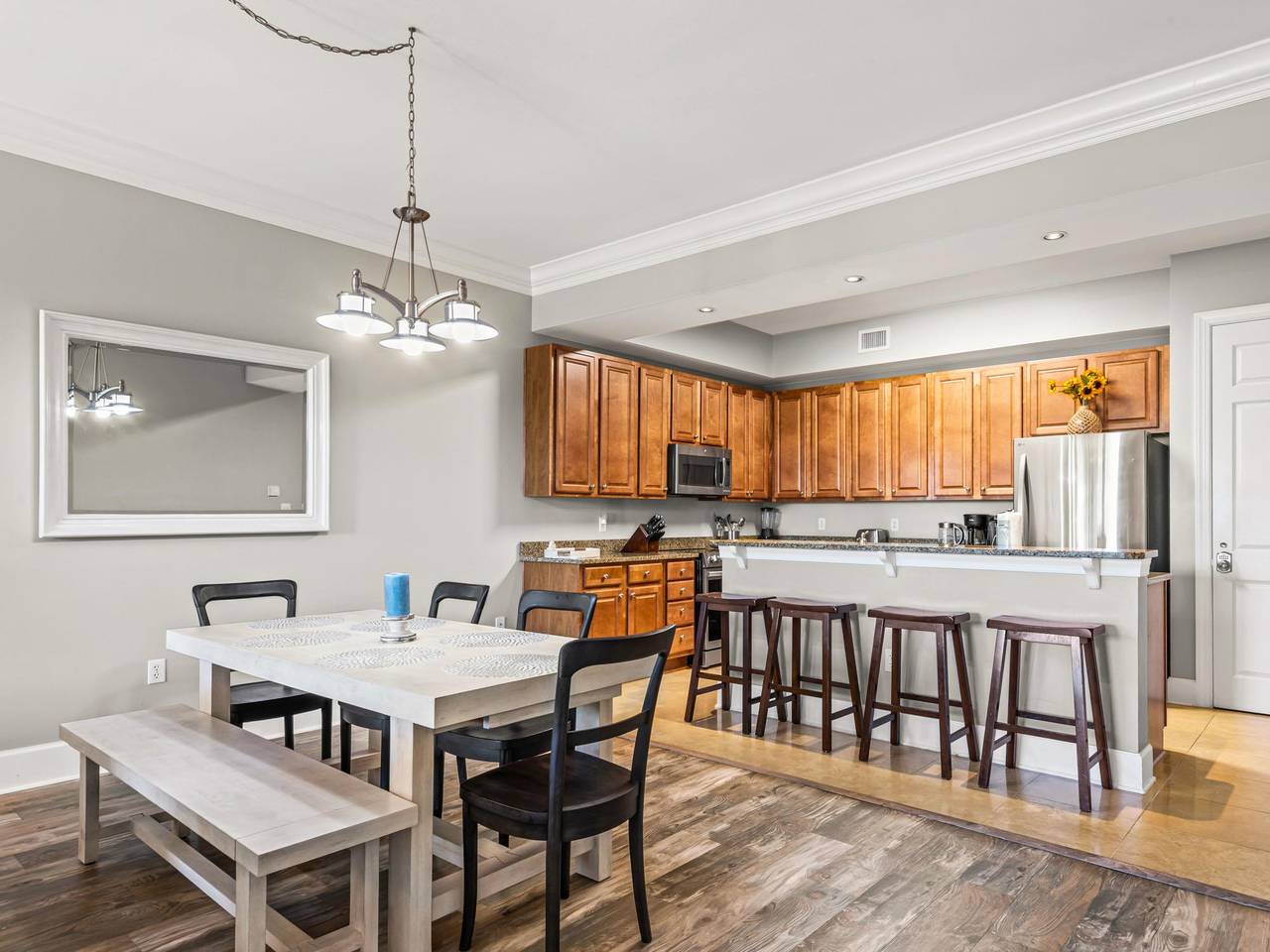 Dining and Kitchen Area