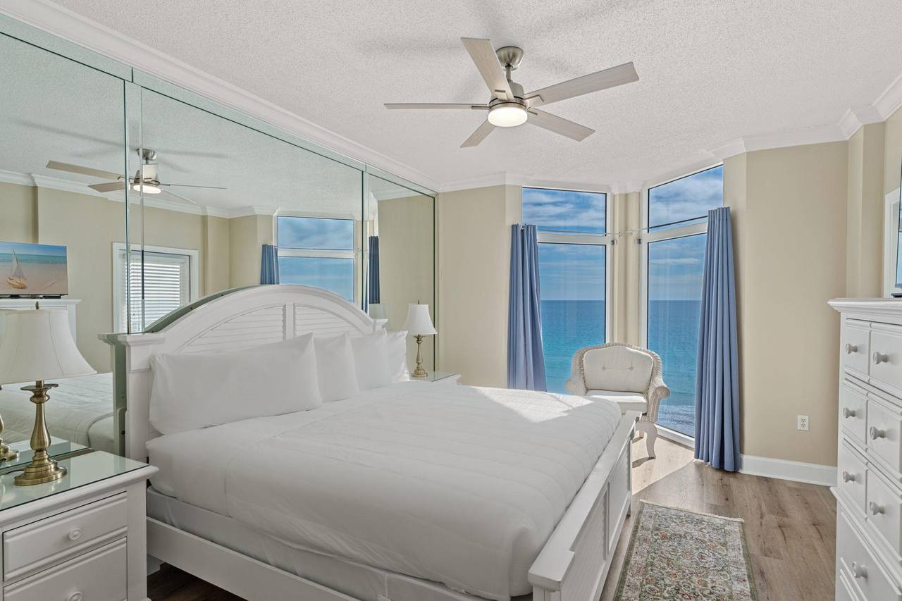 Enjoy breathtaking ocean views from your master suite.