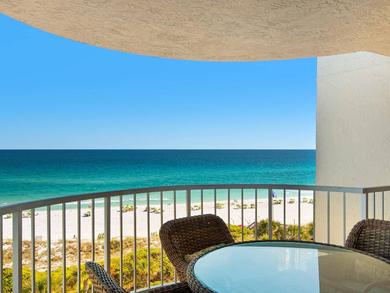 Private Balcony with Gulf Views