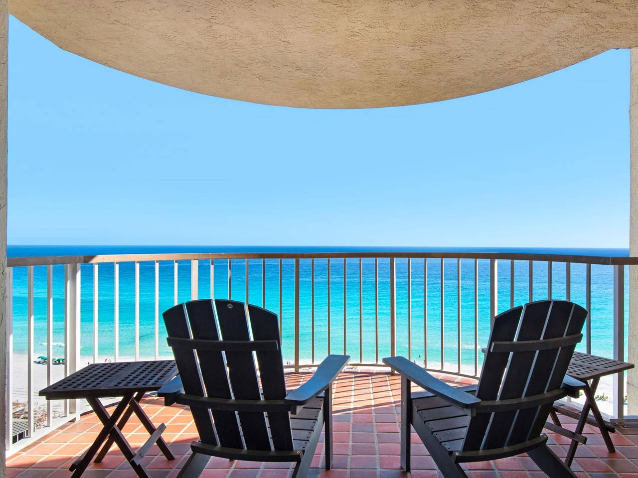 Private Balcony with Gulf View