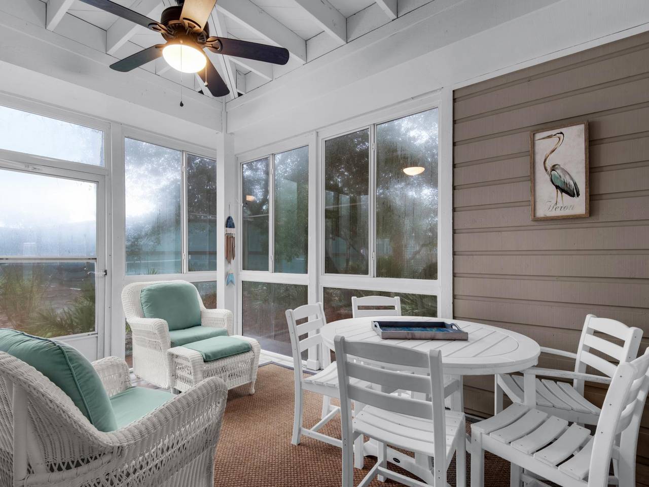 Private Glassed in Porch