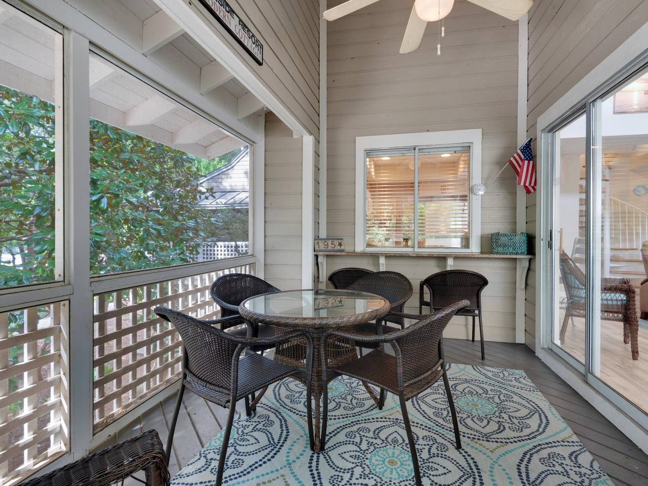Private Screened Porch