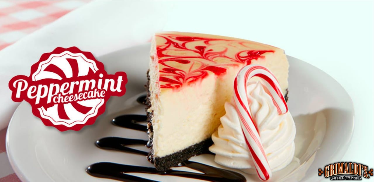 Grimaldis Peppermint Cheesecake