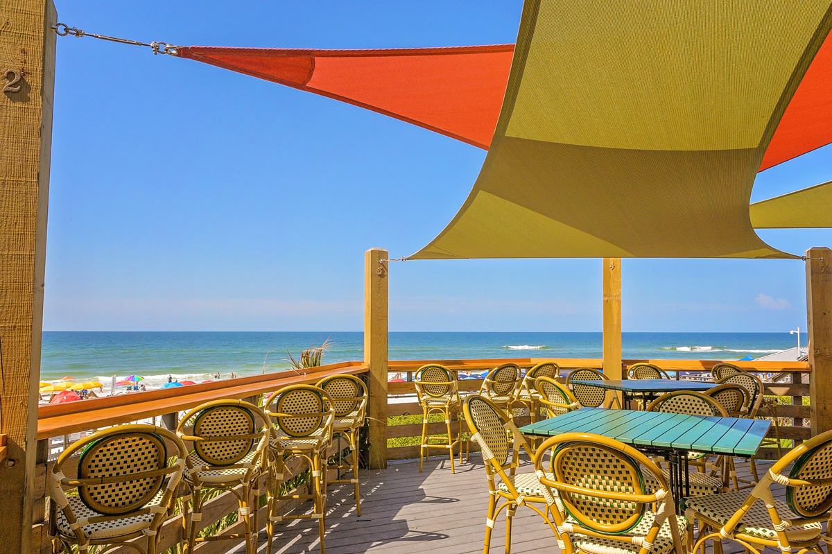 Beach House deck