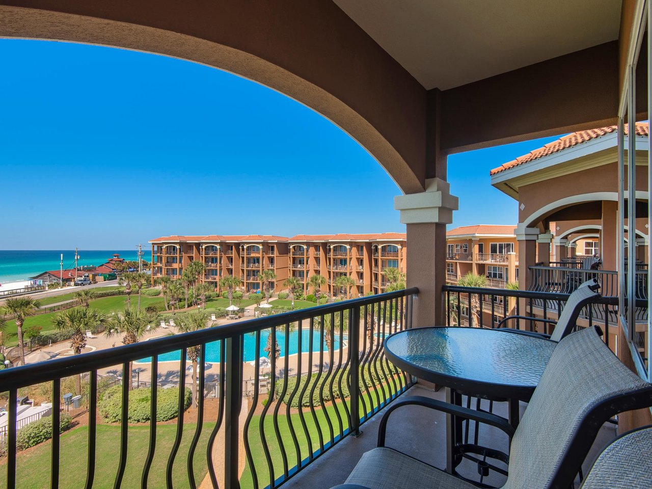 Seating on Private Balcony