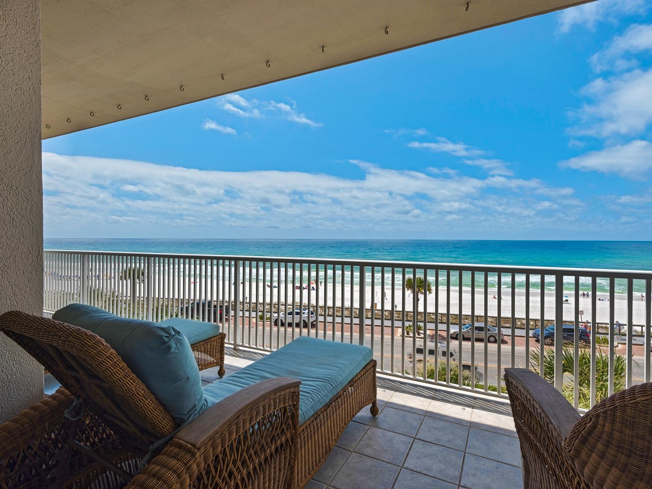 Empress Gulf side balcony