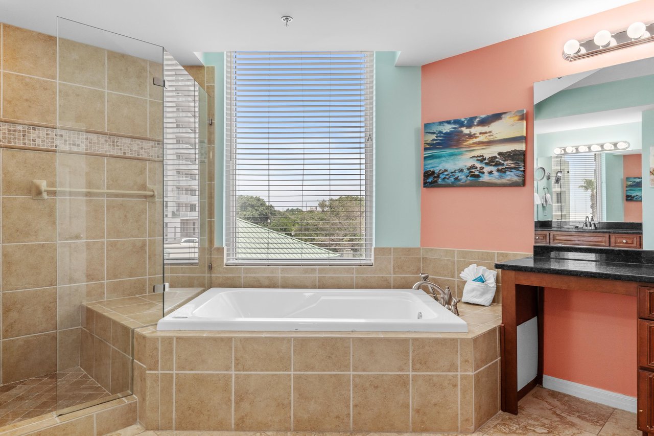Primary Bathroom with Soaker Tub