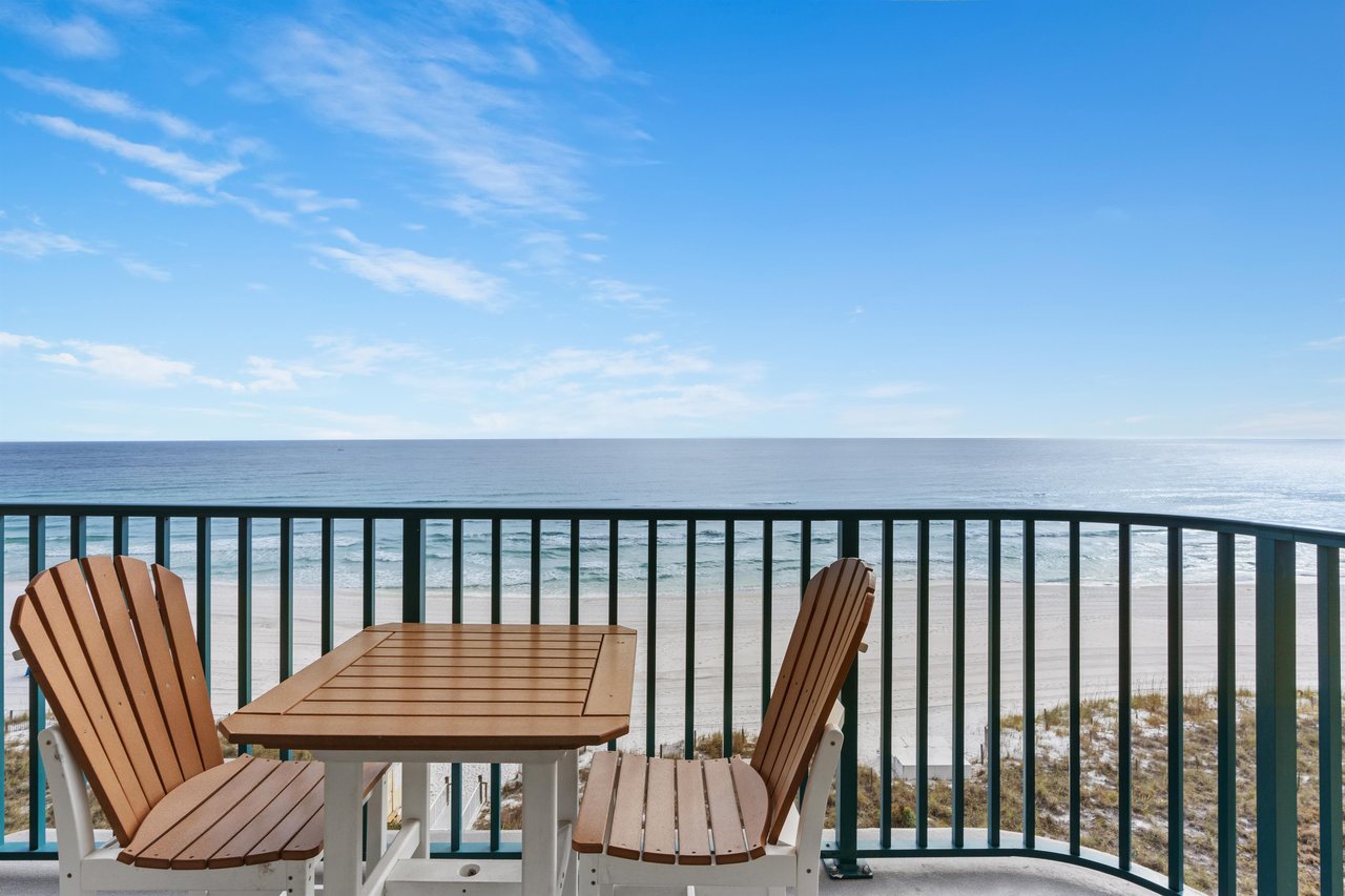 Gulf Front Balcony