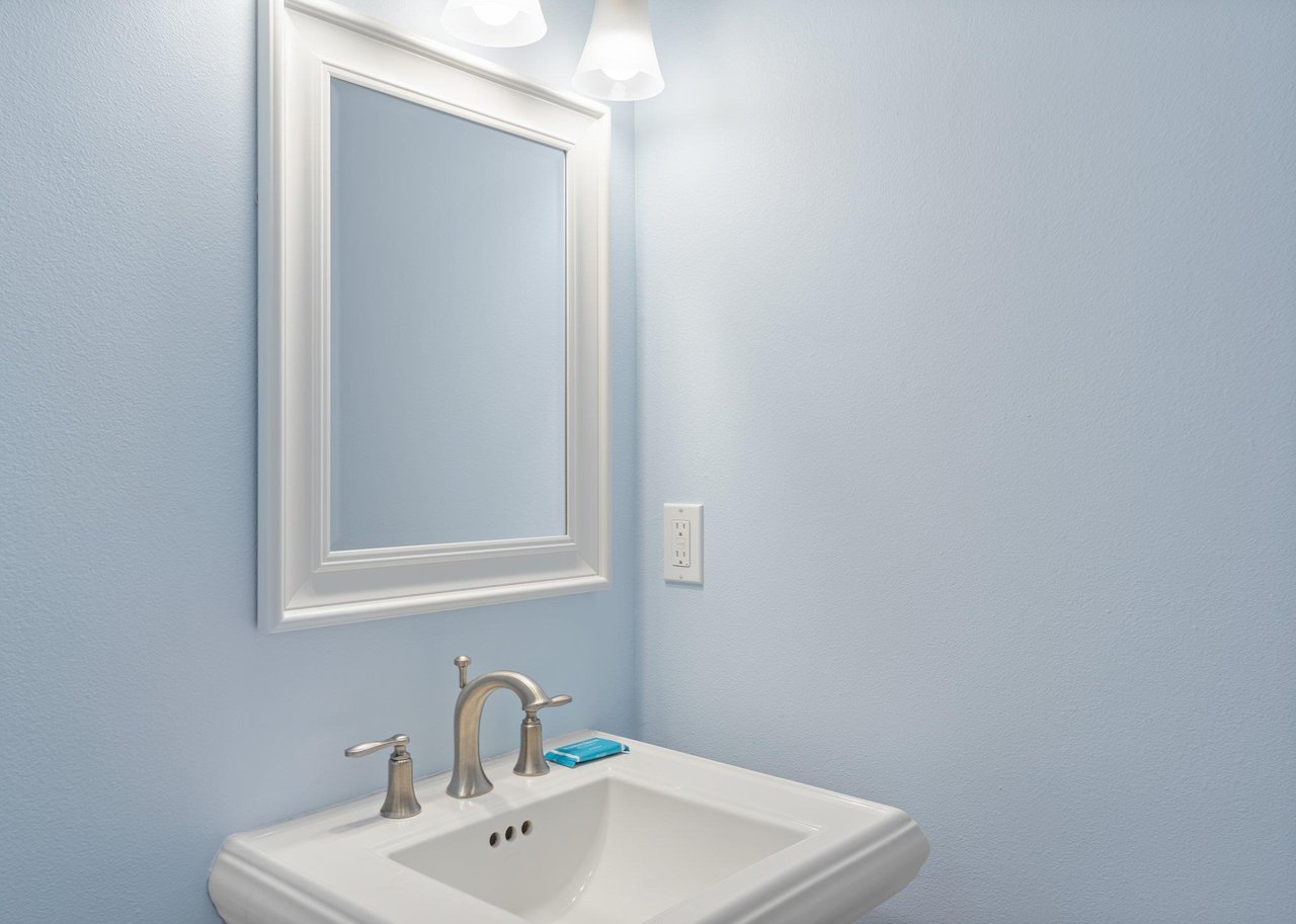 Half Bathroom off Living Room
