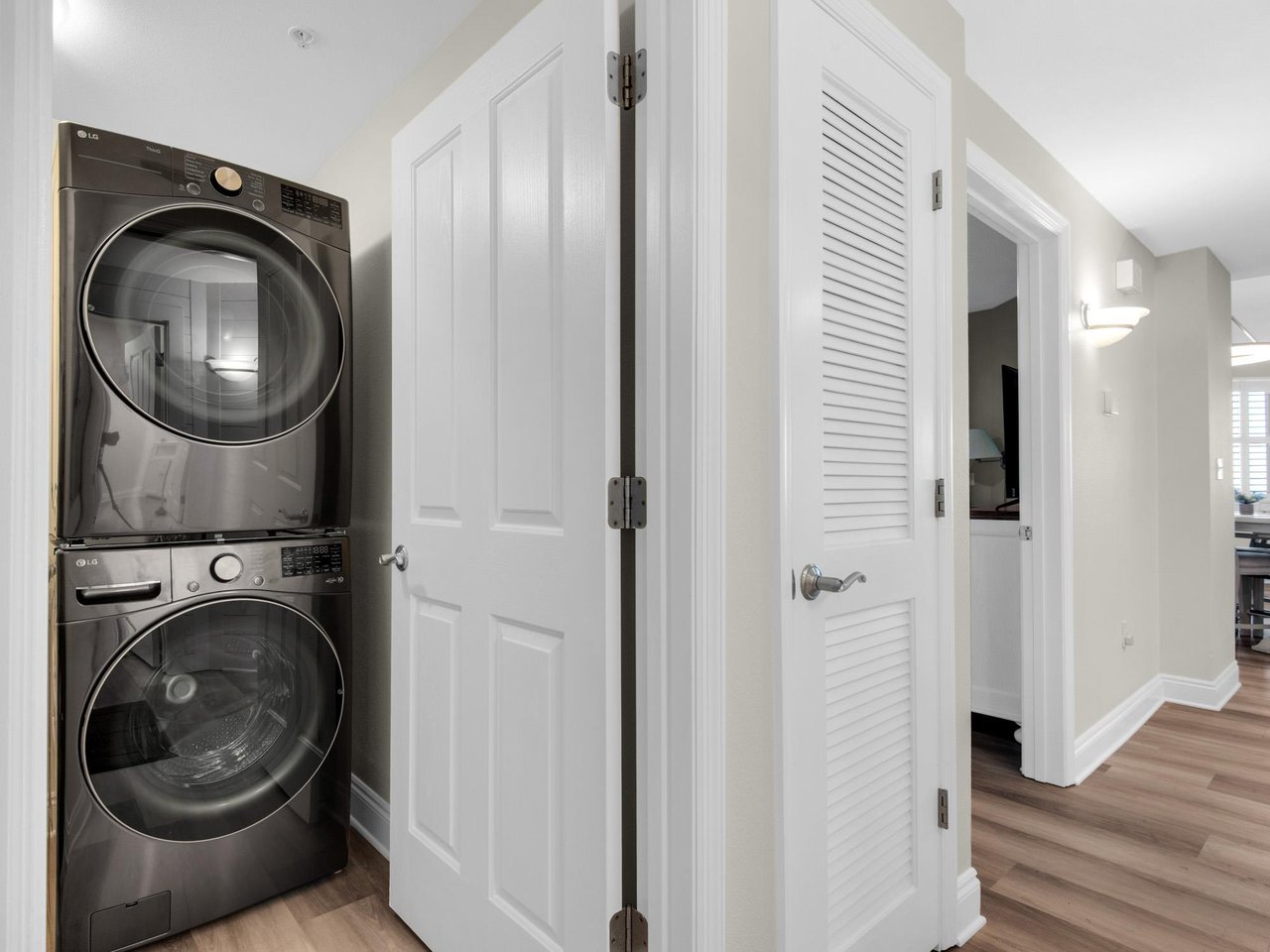 Convenient in Unit Laundry