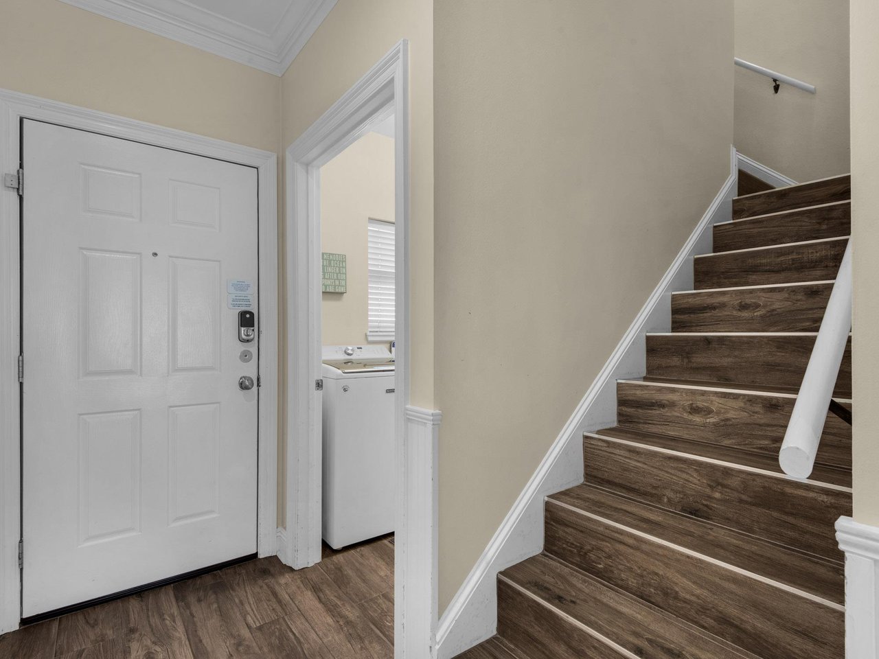 Stairs to second floor