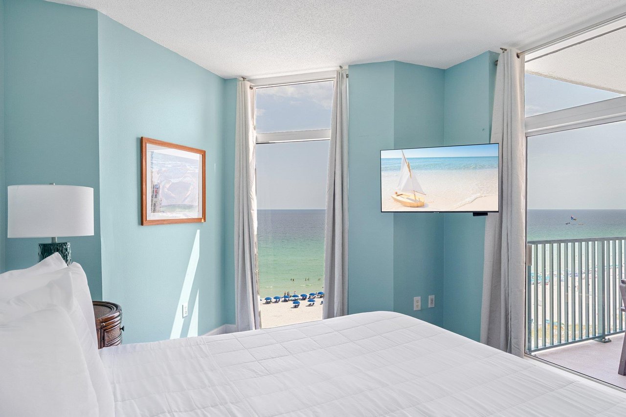 Gulf Views from Primary Bedroom