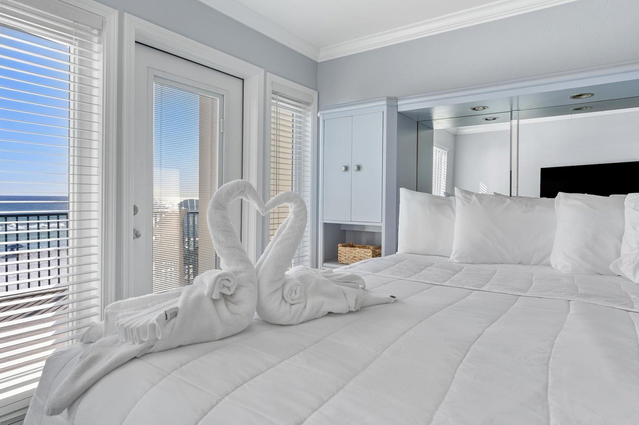 Watch the Waves roll in from Your Primary Bedroom