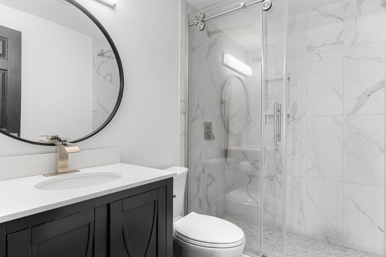 Bathroom 3 on Beach Level with Stand Alone Shower