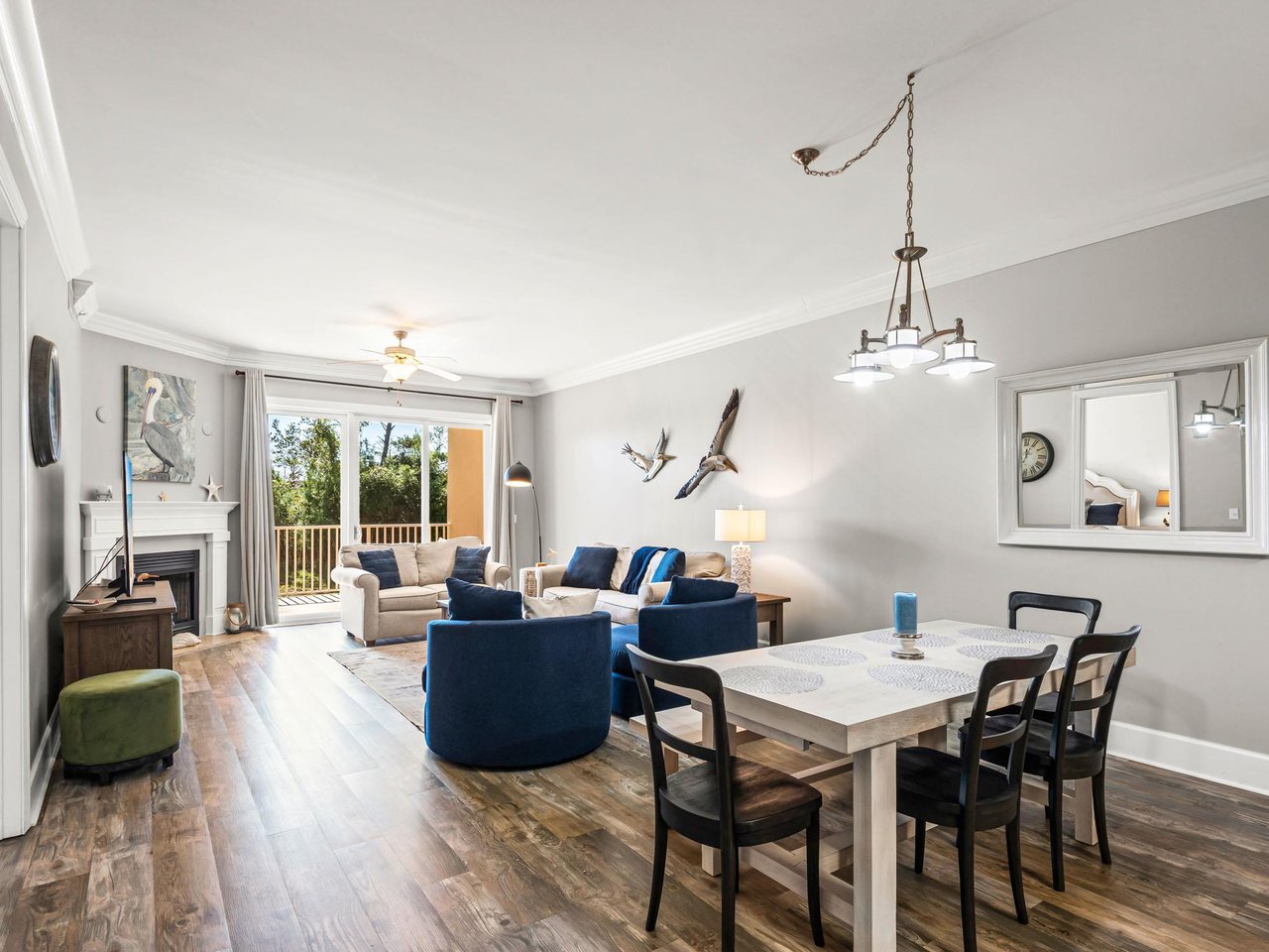 Dining and Living Area