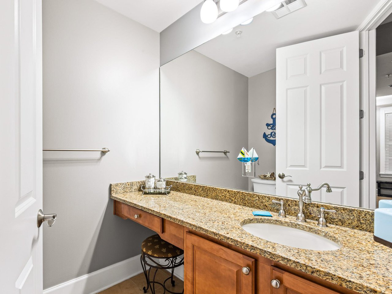 Half Bath off Living Area