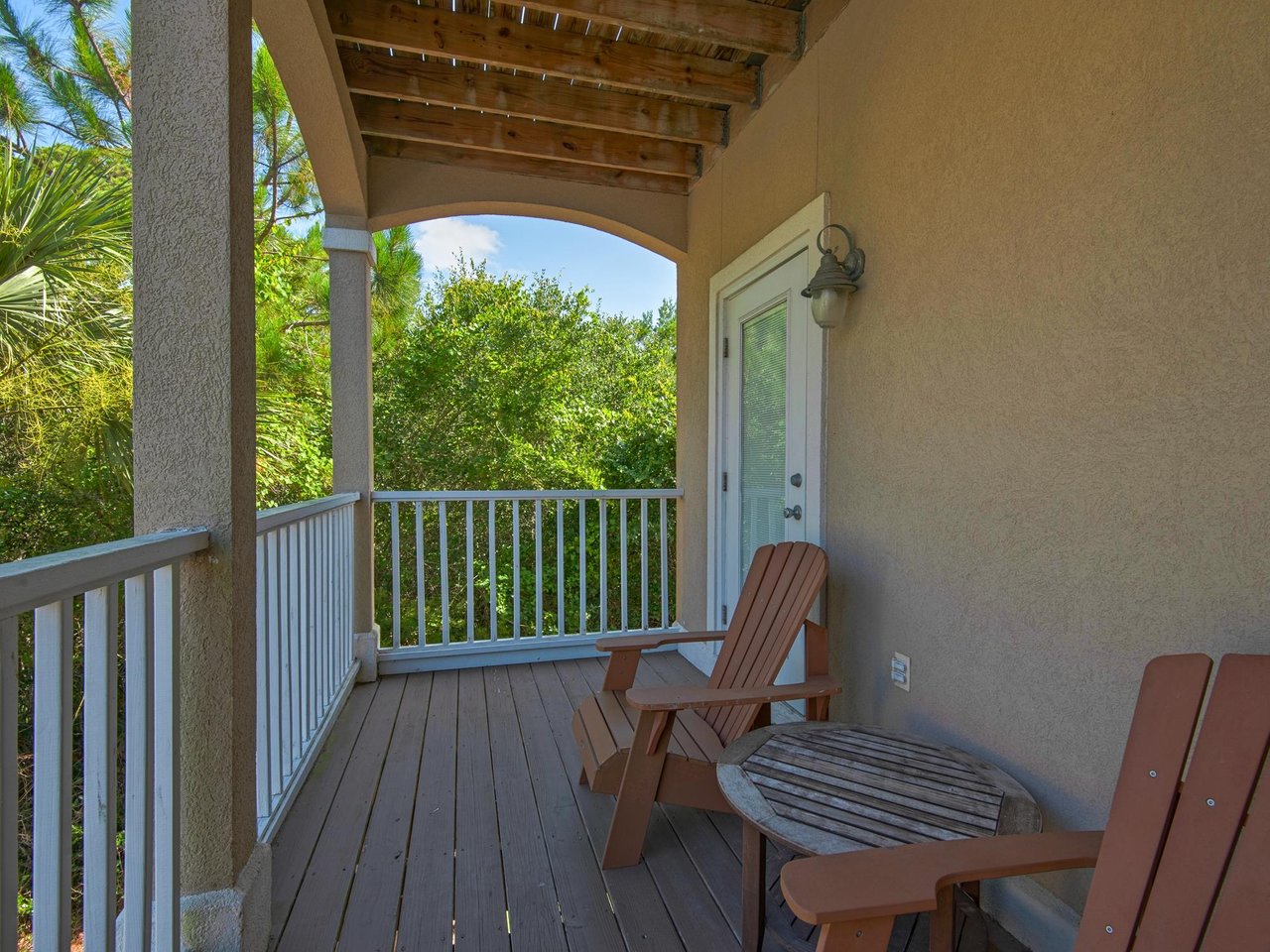 2nd Floor Balcony off Bedroom 2 and Bedroom 3