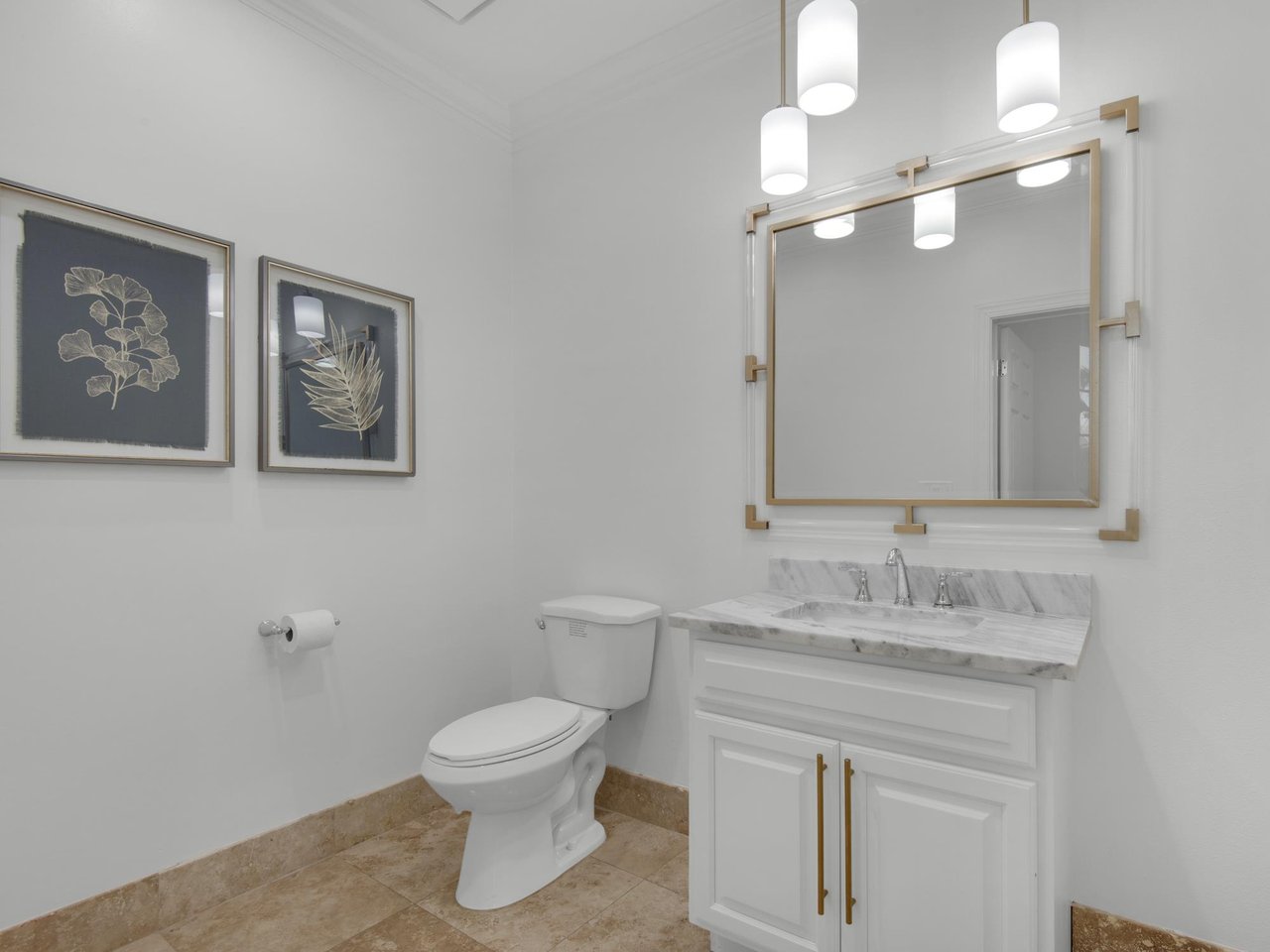 Half Bathroom on 2nd Floor