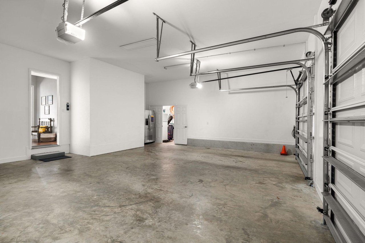 Youll have convenient access to a spacious twocar garage with automatic door openers for secure parking during your stay.