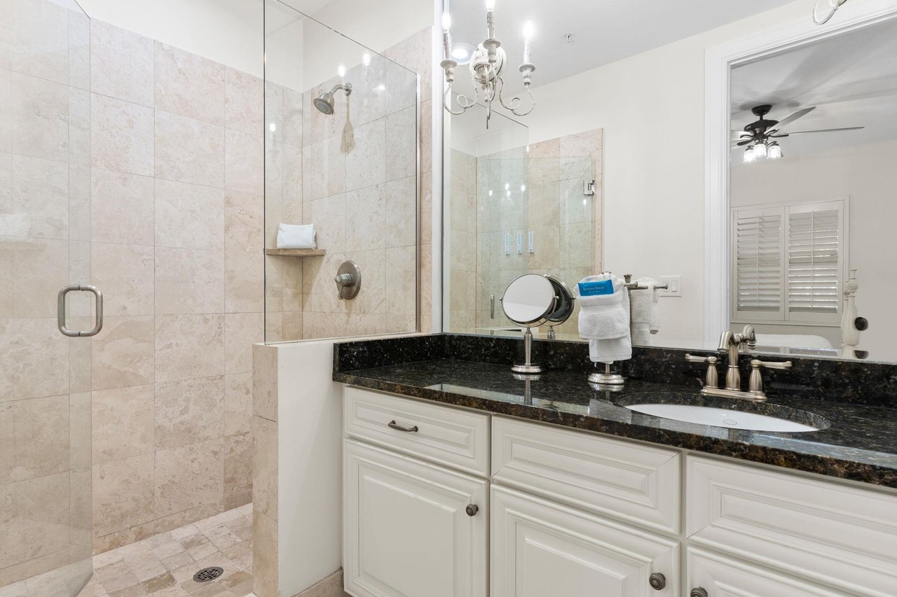 Bathroom 2 with large walkin shower