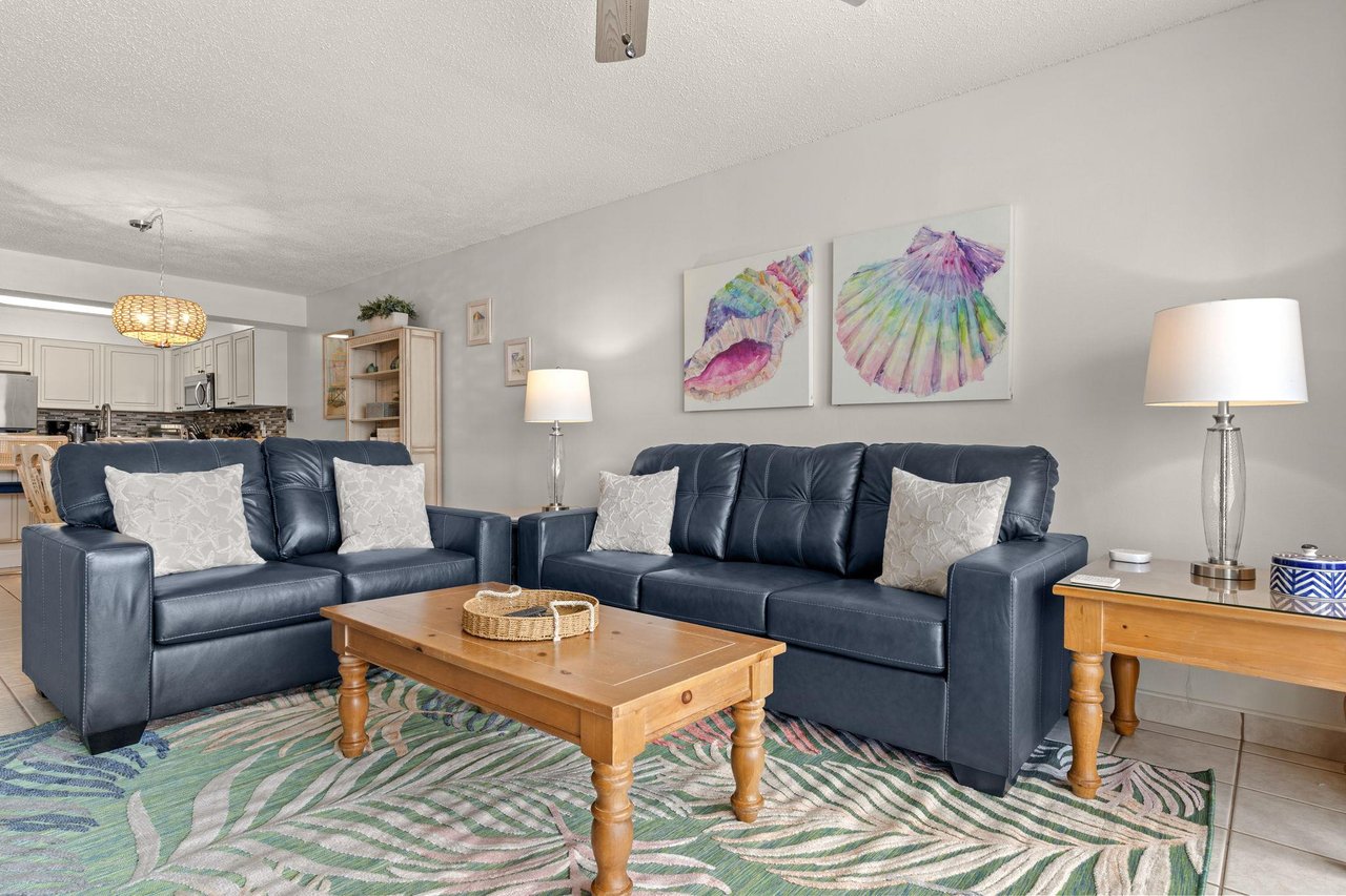 Comfortable living room open