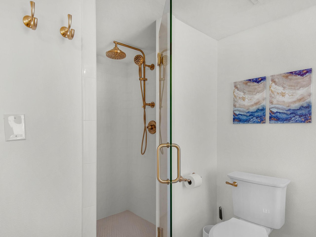 Bathroom 1 with WalkIn Shower