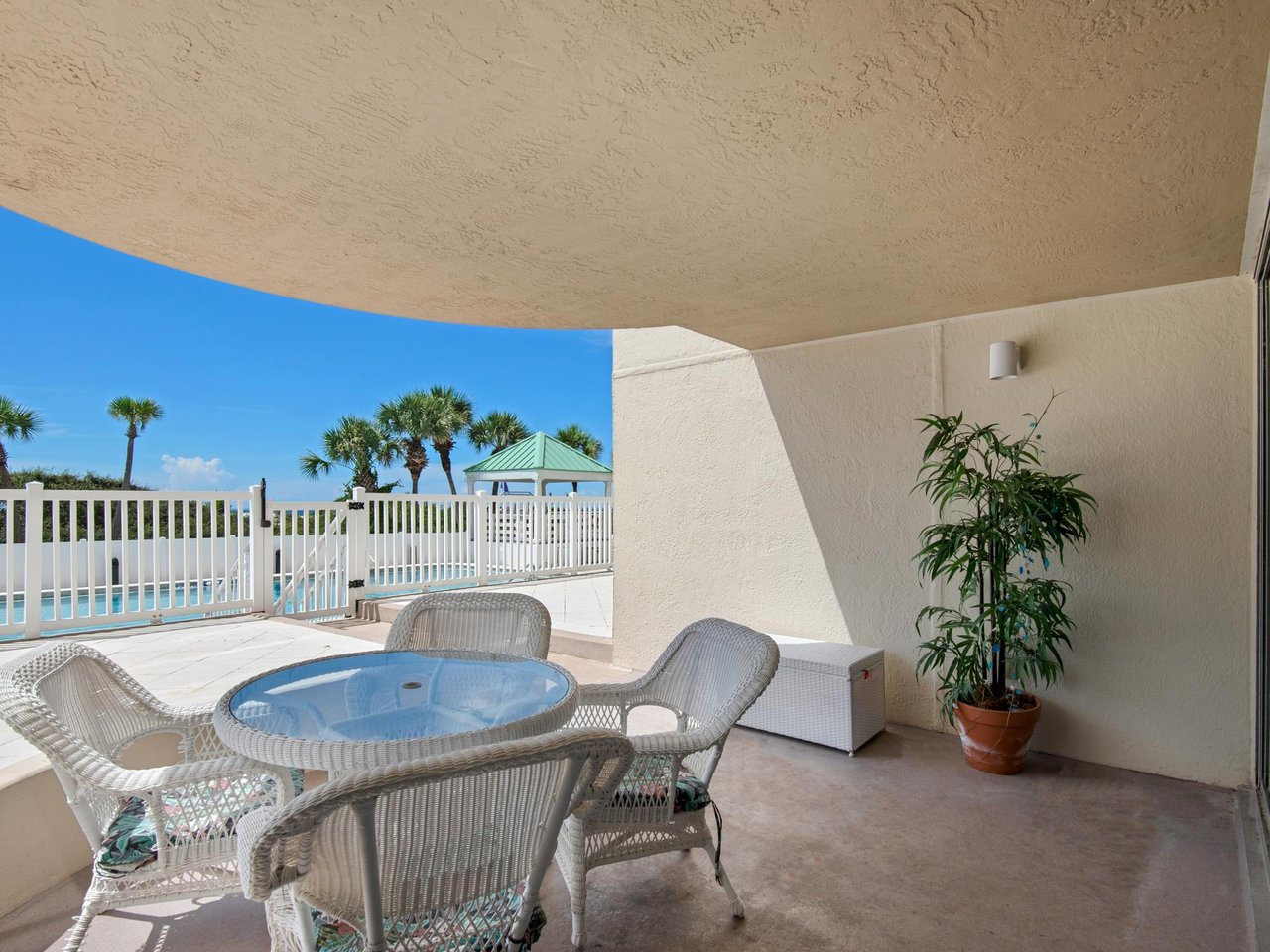 Dining Table on Balcony